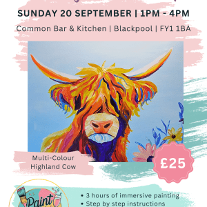 Highland Cow Painting | Sunday 20 September | Common Bar & Kitchen |