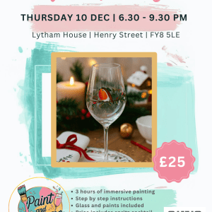 Christmas Glass Painting Special | Thursday 10 December | Lytham House